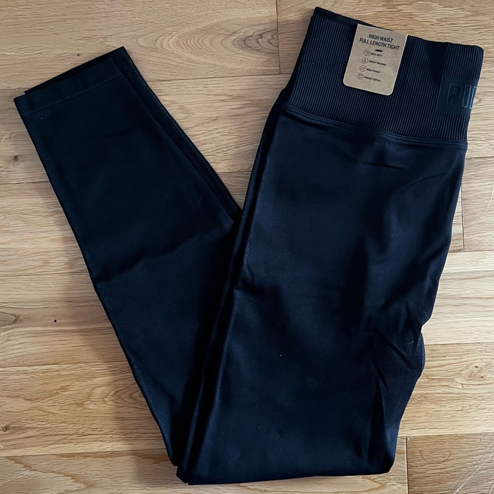 PINK: High Waisted Leggings